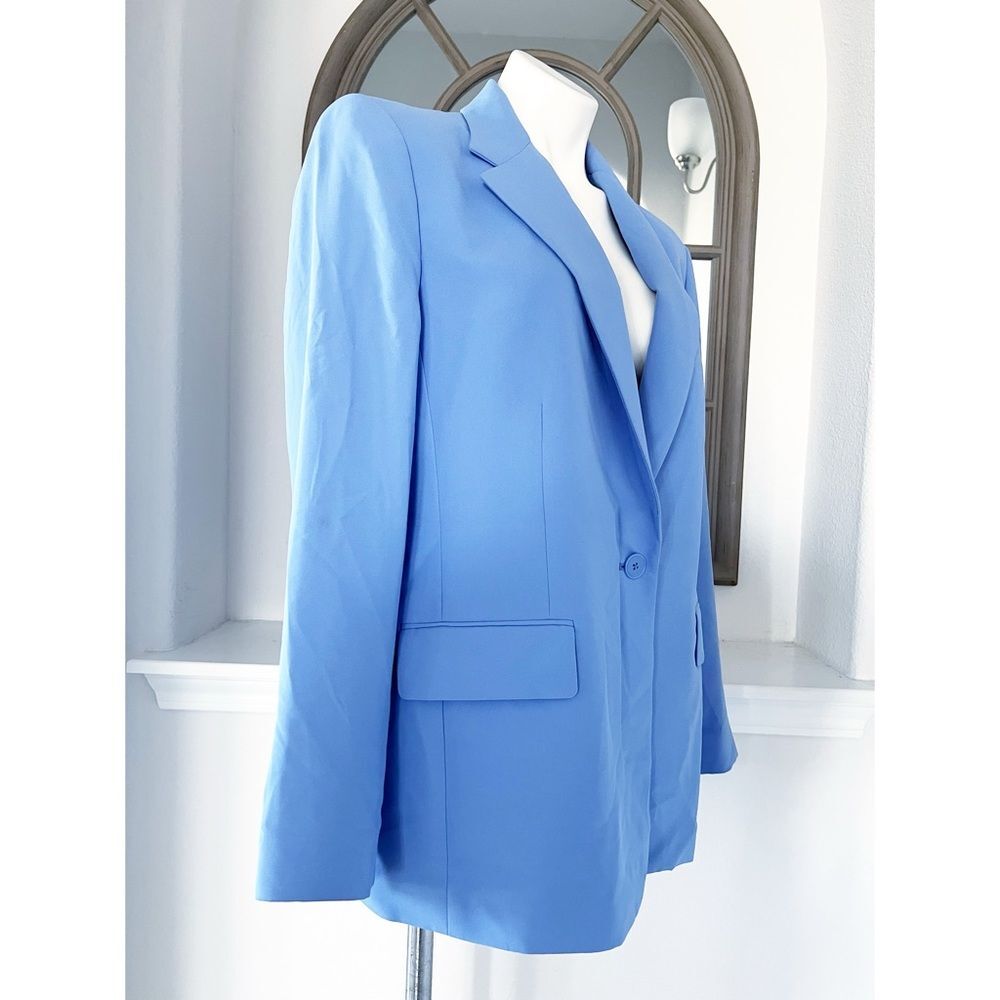 NEW Lauren Ralph Lauren Double-Faced Georgette Blazer, Size 14 New w/Tag $265 - Picture 11 of 13